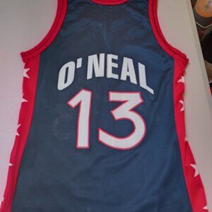 Champion Shaquille O'Neal Team USA Olympic NBA Basketball Jersey Adult 40